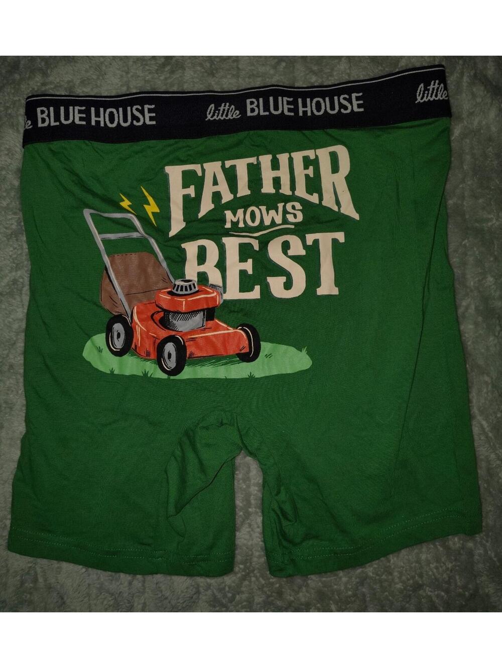 Father mows Best lawn mowing boxer briefs